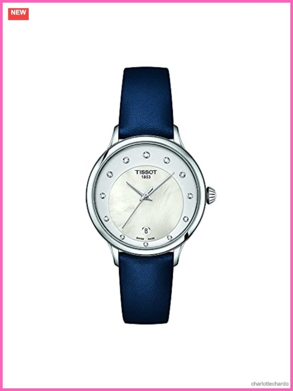 Tissot Odaci-T Swiss Quartz Women's Watch Sapphire Crystal Water Resistant
